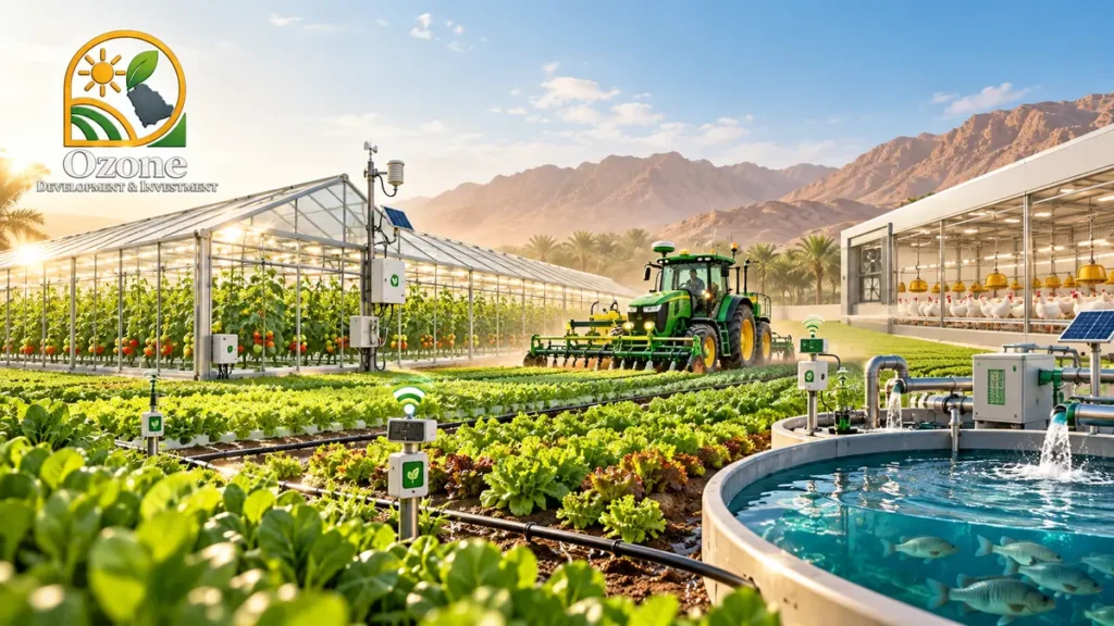 الزراعة والتقنيات الزراعية اوزون شركة اوزون