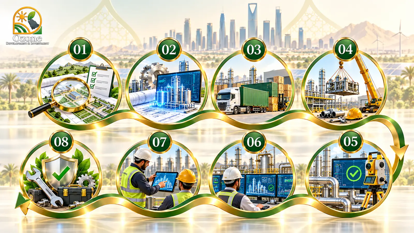 ozone custom solutions 8 steps