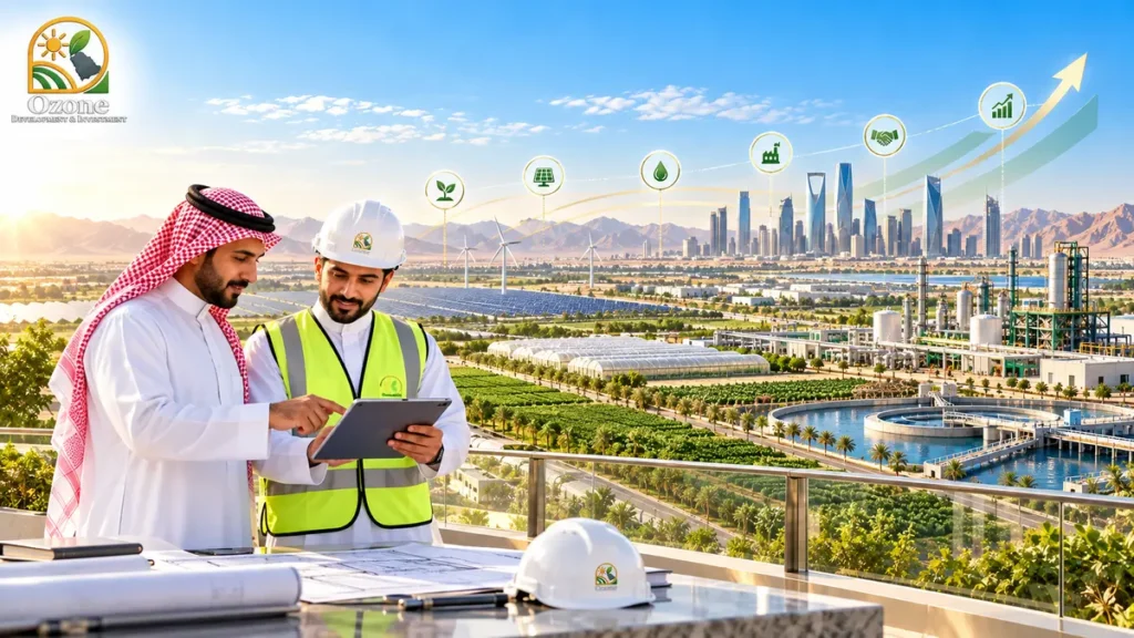التنمية والاستثمار شركة اوزون ozone