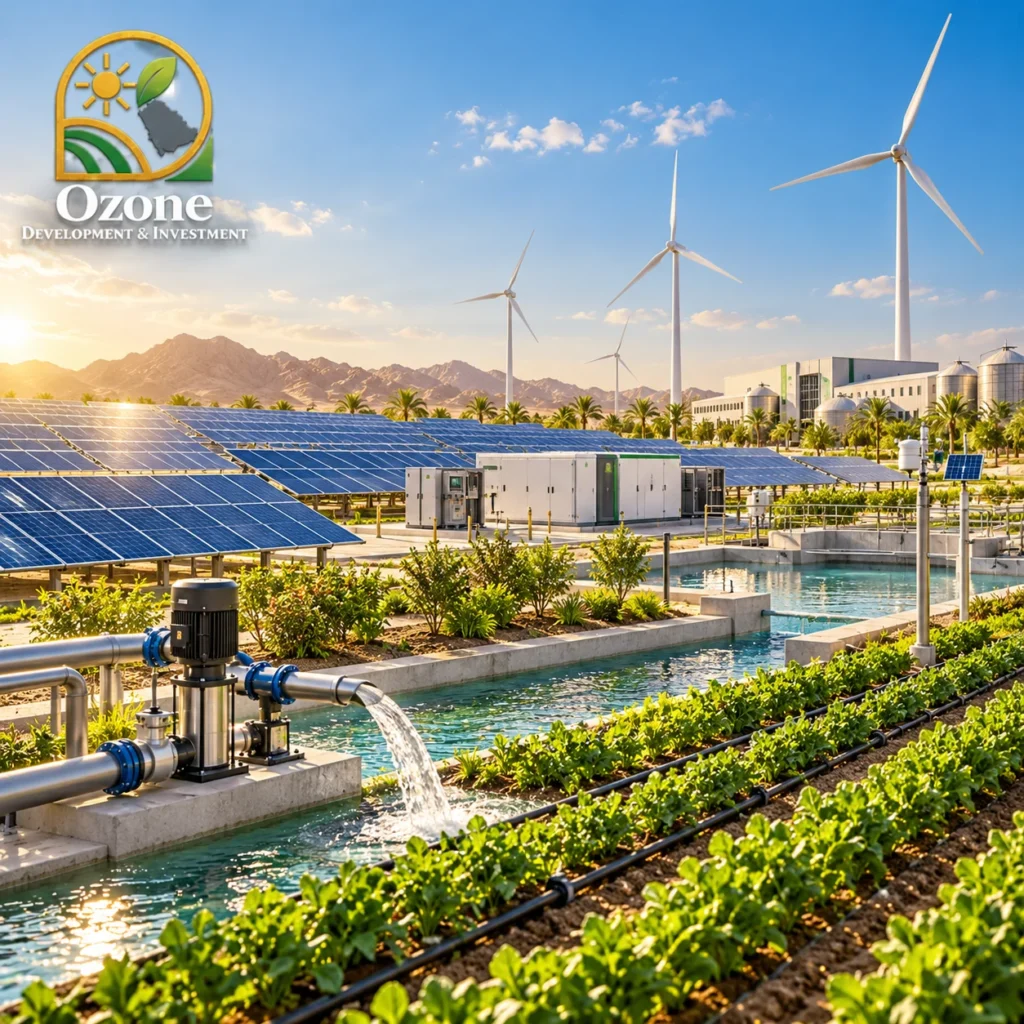 الطاقة المتجددة والاستدامة شركة اوزون