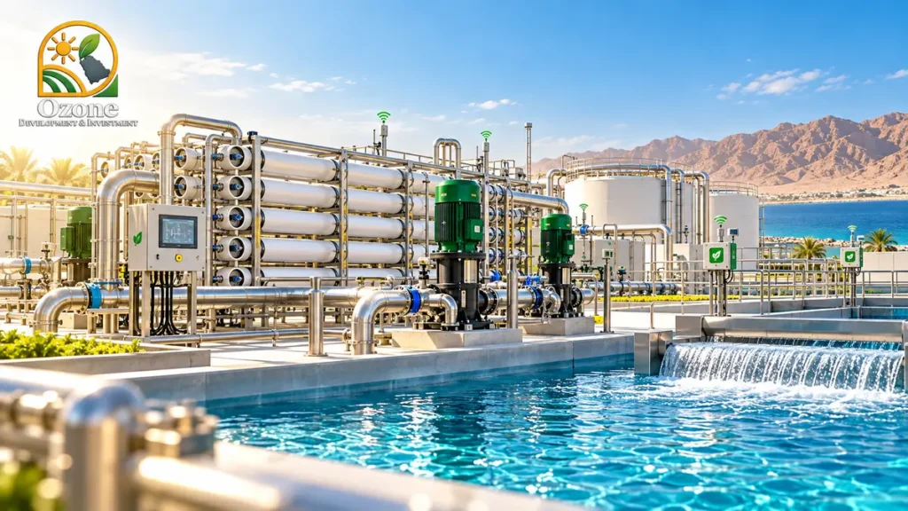 التحلية ومعالجة المياة شركة اوزون ozone
